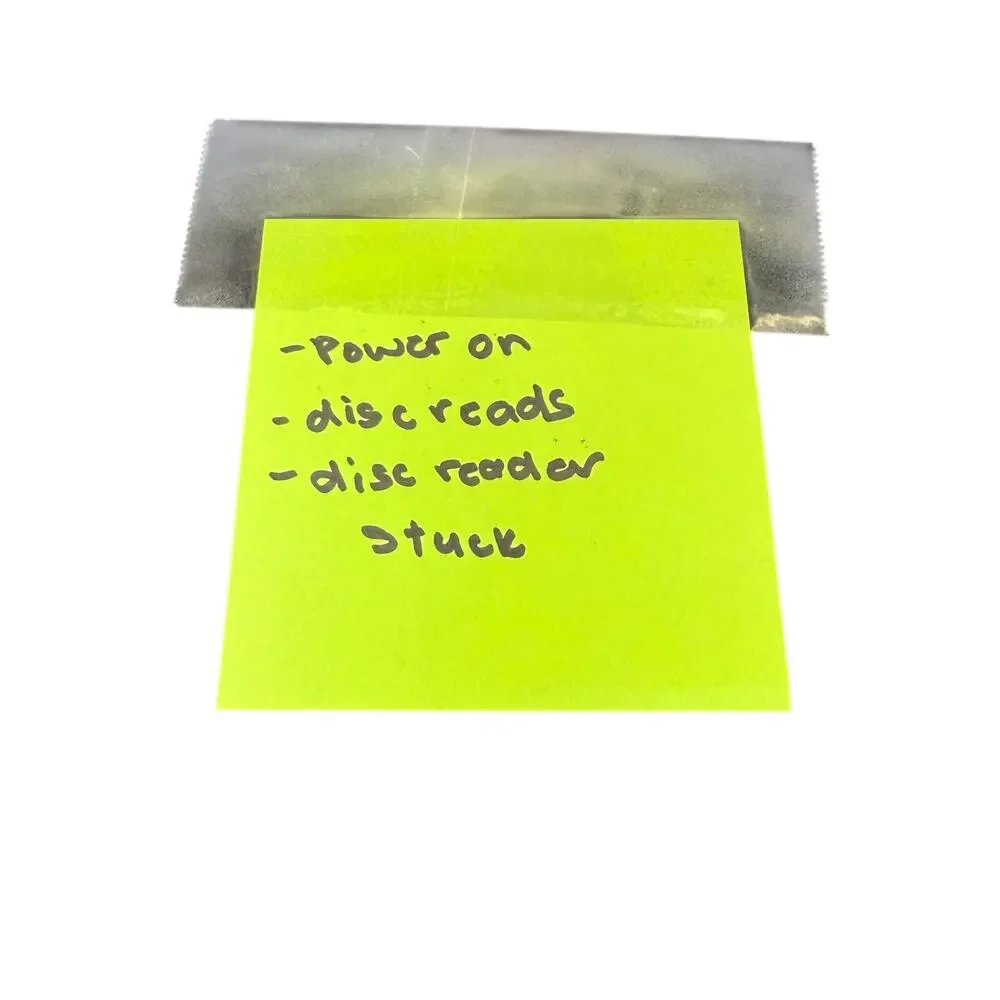 Microsoft Original Xbox For Parts And Repair, Power On, Disc Driver Stuck